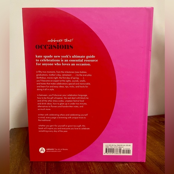 ♠️📚 Celebrate That! Occasions Book by Kate Spade 📚♠️ - Picture 6 of 6